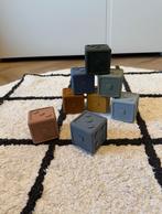 ZGAN 8x Liewood baby speelgoed dobbelstenen 5x5x5cm groen, Ophalen of Verzenden, Zo goed als nieuw, Overige typen