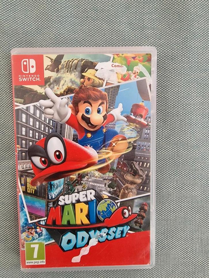 Super Mario Odyssey - Nintendo Switch, Spelcomputers en Games, Games | Nintendo Switch, Zo goed als nieuw, Platform, 1 speler