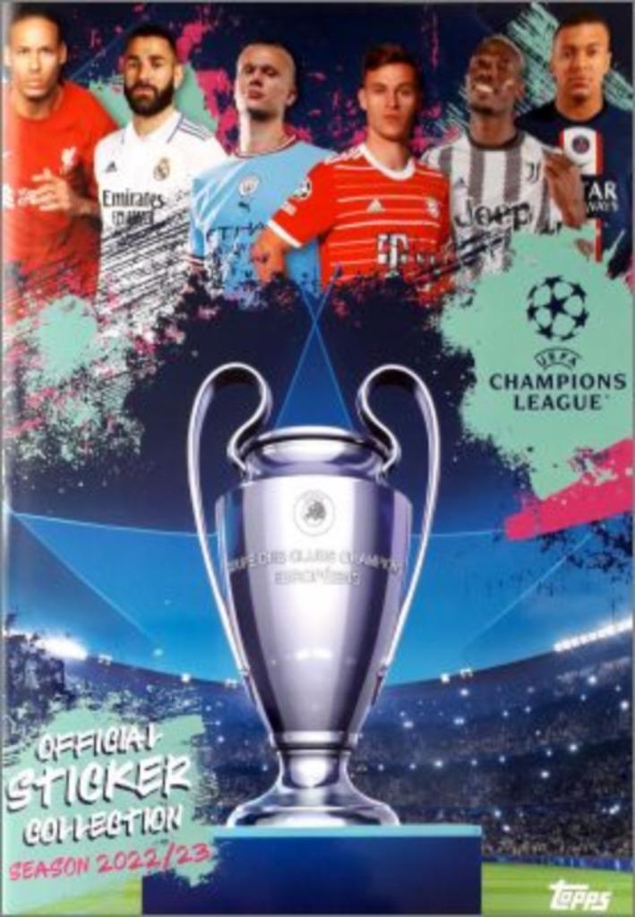 Topps Champions League 2022-2023 stickers, Verzamelen, Stickers, Nieuw, Sport, Ophalen of Verzenden