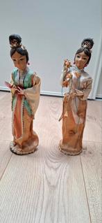 2 Vintage Chinese poppen, Ophalen of Verzenden