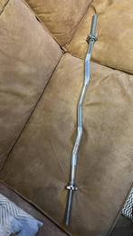 Tunturi Halterstang - Curlstang -120cm - 30mm, Sport en Fitness, Fitnessmaterialen, Ophalen, Zo goed als nieuw, Armen, Halterstangen