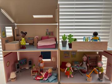 Haba Little Friends Poppenhuis interieur los te koop beschikbaar voor biedingen