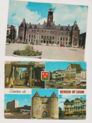 ansichtkaarten Zaansche Schans, Rotterdam, Bergen op Zoom beschikbaar voor biedingen