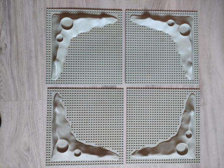 4 Lego space maanplaten kraterplaten 3947a 305 453, Kinderen en Baby's, Speelgoed | Duplo en Lego, Gebruikt, Lego, Ophalen of Verzenden