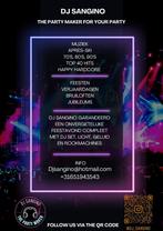 Drive in show Dj Feest Dj jubileum Dj apreski sweet sixteen, Dj