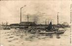 Waalsteenfabriek te Vuren, Ophalen of Verzenden, Voor 1920, Gelopen, Zuid-Holland