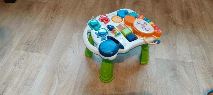Loopwagen en speeltafel in een, Kinderen en Baby's, Speelgoed | Babyspeelgoed, Zo goed als nieuw, Overige typen, Met geluid, Met wieltjes