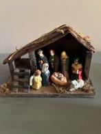 Kerststal met figuren, Diversen, Kerst, Ophalen of Verzenden, Zo goed als nieuw