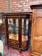 Antieke Vitrinekast, Antiek en Kunst, Antiek | Meubels | Kasten, Ophalen of Verzenden