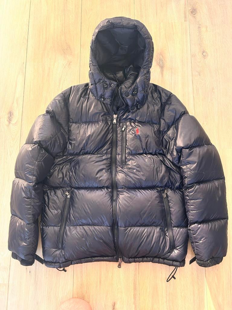 Ralph Lauren Puffer, Kleding | Heren, Jassen | Winter, Ophalen, Zo goed als nieuw, Maat 52/54 (L), Blauw