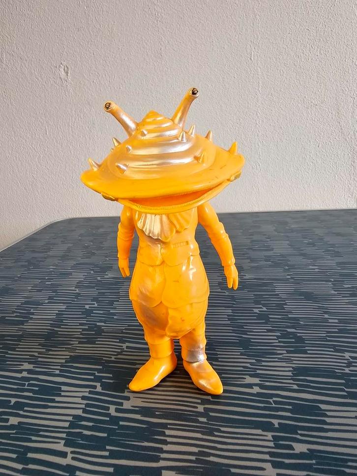 Ultraman - Kanegon - Bandai 1983 - Vintage - Sofubi, Kinderen en Baby's, Speelgoed | Actiefiguren, Zo goed als nieuw, Ophalen of Verzenden