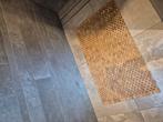 Badmat hout set 2 stuks, Huis en Inrichting, Ophalen of Verzenden, Zo goed als nieuw, Badmat