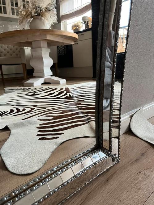Hart spiegel spiegel zilver in hart vorm boho Ibiza, Huis en Inrichting, Woonaccessoires | Spiegels, Zo goed als nieuw, Minder dan 50 cm
