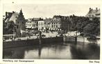 Vijverberg met Gevangenpoort - Den Haag - volk tram - 1955 g, 1940 tot 1960, Gelopen, Utrecht, Ophalen of Verzenden