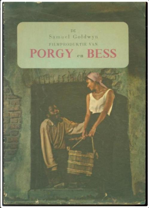 1960 Brochure van Filmproduktion Porgy en Bess, Verzamelen, Film en Tv, Zo goed als nieuw, Film, Overige typen, Ophalen of Verzenden