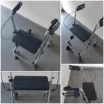 Rollator met zitgedeelte, Ophalen