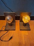 Twee lampen vensterbank, Huis en Inrichting, Ophalen of Verzenden, Zo goed als nieuw, Minder dan 50 cm