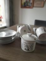 Kop, schotel en suikerpot set, Ophalen of Verzenden