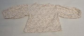 Zara truitje maat 80 baby kleding beige champagne hartje beschikbaar voor biedingen