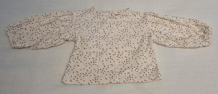 Zara truitje maat 80 baby kleding beige champagne hartje, Kinderen en Baby's, Babykleding | Maat 80, Zo goed als nieuw, Meisje