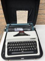 Vintage Erika 48 typemachine werkt in koffer 1982, Diversen, Typemachines, Ophalen of Verzenden, Gebruikt