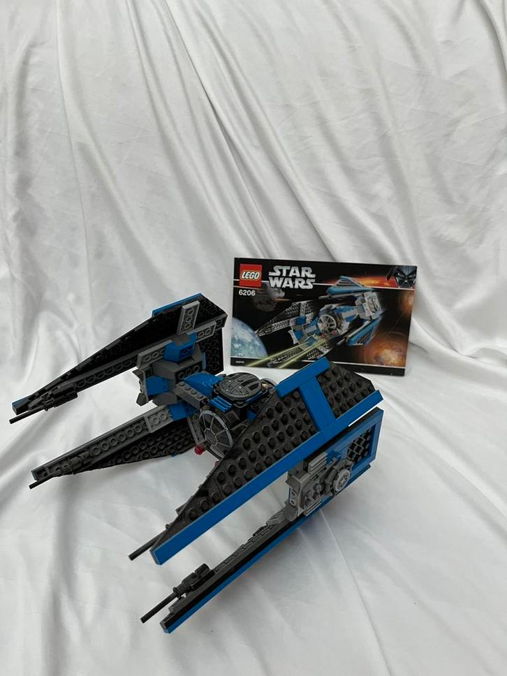 LEGO Star Wars 6206 – TIE Interceptor (2006) – Compleet, Verzamelen, Star Wars, Zo goed als nieuw, Actiefiguurtje, Ophalen of Verzenden