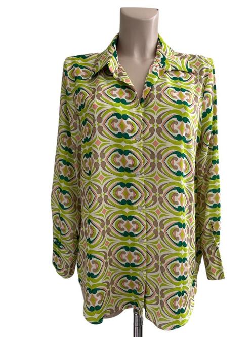Amelie Amelie blouse XL, Kleding | Dames, Blouses en Tunieken, Zo goed als nieuw, Maat 46/48 (XL) of groter, Geel, Ophalen of Verzenden