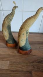 vintage handgesneden waterbuffelhoorn, Ophalen of Verzenden