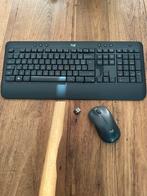 Logitech draadloos toetsenbord K540 en muis M310, Toetsenbord en muis-set, Ophalen of Verzenden, Zo goed als nieuw, Draadloos