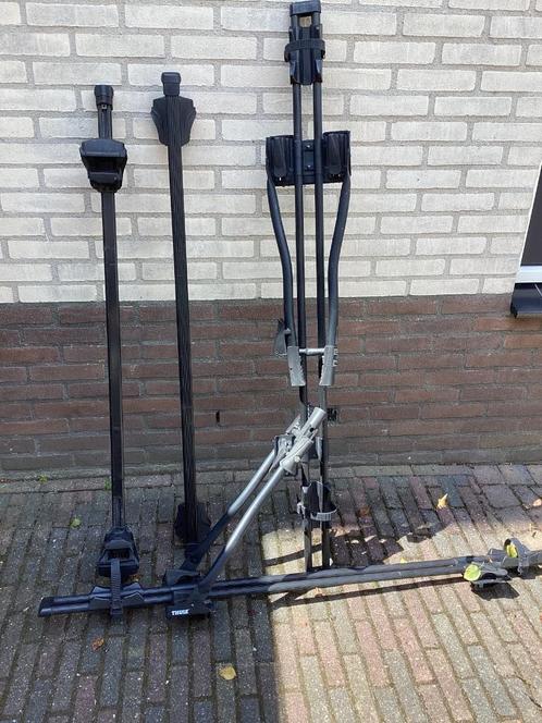 Dakfietsendragers, Auto diversen, Fietsendragers, Gebruikt, Dakdrager, 2 fietsen, Ophalen