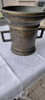 vijzel met stamper messing, Ophalen of Verzenden