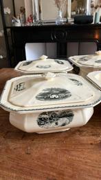 Servies societe ceramique maestricht landschap, Ophalen of Verzenden