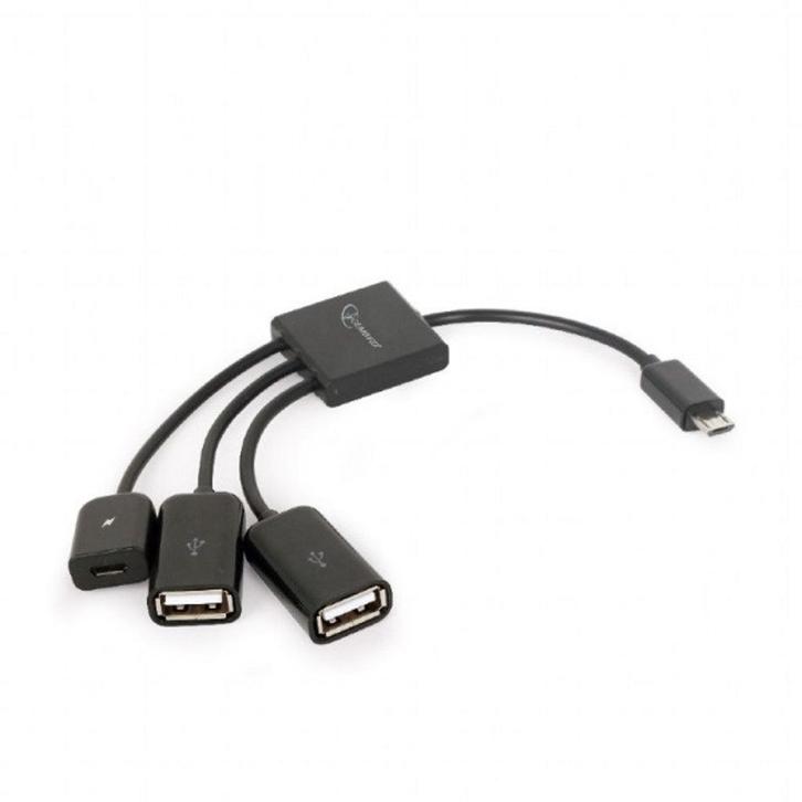 Micro USB hub, Computers en Software, Dockingstations, Nieuw, Ophalen