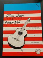 Blues, Rags & Rock'n Roll - muziekboek Joep Wanders gitaar, Gitaar, Ophalen of Verzenden, Zo goed als nieuw, Thema