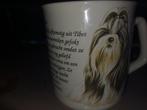 Mok met Shih Tzu afbeelding, Ophalen of Verzenden, Gebruikt