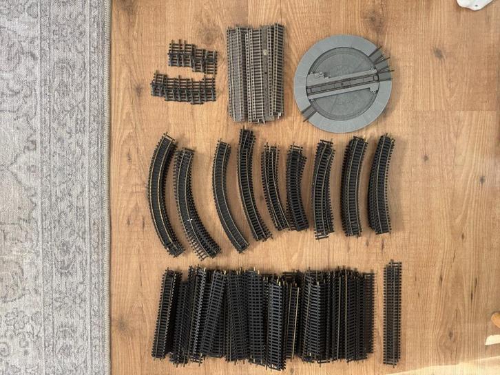 Fleischmann Rails set, Hobby en Vrije tijd, Modeltreinen | H0, Gebruikt, Rails, Gelijkstroom of Wisselstroom, Fleischmann, Verzenden