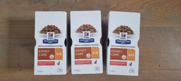 Kattenvoer: Hills Kidney care kip, natvoer 36 zakjes beschikbaar voor biedingen