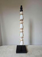 Schelpentoren wit Putih 2 uit Bali, Verzenden, Tropical home, 6951nk, Nieuw