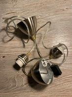 zilverkleurige pendel voor hanglampen (2 stuks), Ophalen of Verzenden, Nieuw, Minder dan 50 cm