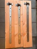 RVS Scharnieren en Poortbeslag, Doe-het-zelf en Verbouw, Hang- en Sluitwerk, Ophalen, Gebruikt, Rvs, Scharnier