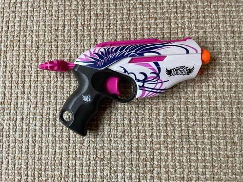 Nerf rebelle pink crush blaster, Kinderen en Baby's, Speelgoed | Buiten | Actiespeelgoed, Gebruikt, Ophalen of Verzenden