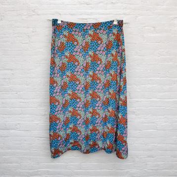 Sugarhill Rok Maat 44 Groen Multikleur Bloemen Maxi beschikbaar voor biedingen