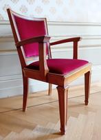Fauteuil antiek uit rijksmonument., Ophalen, Gebruikt, Eén, Rood