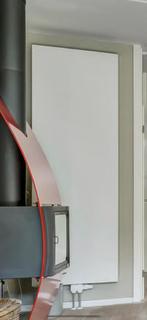 Vlakke radiator 70x220 met onderblok, Doe-het-zelf en Verbouw, Verwarming en Radiatoren, Radiator, Ophalen of Verzenden, Zo goed als nieuw
