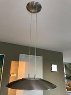 Hanglamp rvs italiaans design, Ophalen of Verzenden, Zo goed als nieuw, Glas