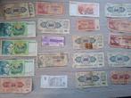 20 Bankbiljetten verschillende landen, Ophalen of Verzenden, Overige landen, Setje