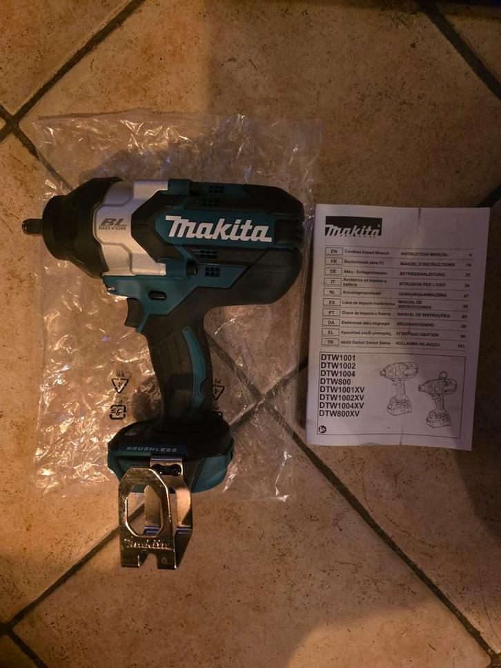Nieuwe makita slagmoersleutel 18v dtw1002, Doe-het-zelf en Verbouw, Gereedschap | Boormachines, Nieuw, Overige typen, Ophalen of Verzenden