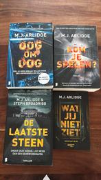 4x M.J. Arlidge, Ophalen of Verzenden, Zo goed als nieuw, M.J. Arlidge