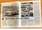 Mitsubishi Lancer 2000 Turbo in Autovisie e.a., Boeken, Auto's | Folders en Tijdschriften, Gelezen, Autovisie, Ophalen of Verzenden