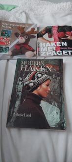 3 haakpatroon boekjes modern haken, kerst, ZPAGETTI haken, Hobby en Vrije tijd, Breien en Haken, Ophalen of Verzenden, Gebruikt